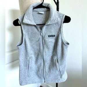 Columbia fleece Gray Vest for Woman